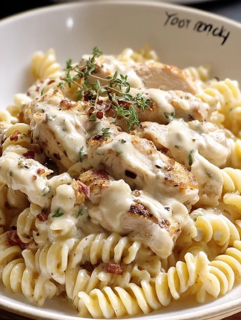 White Cheddar Chicken Pasta