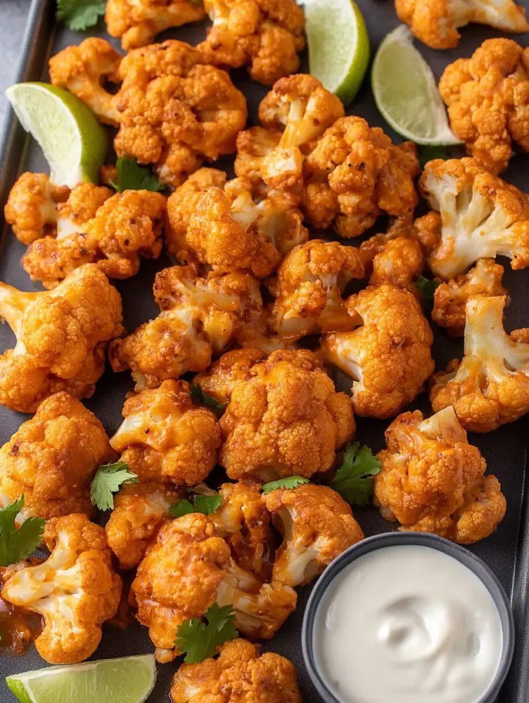 Air Fryer Buffalo Cauliflower Recipe