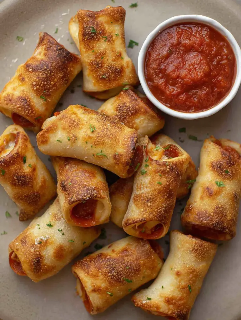 Air Fryer Pizza Rolls