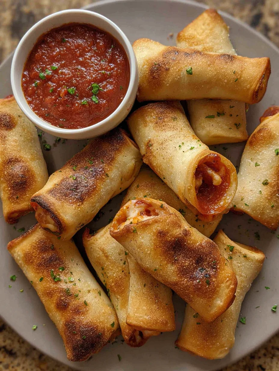 Air Fryer Pizza Rolls