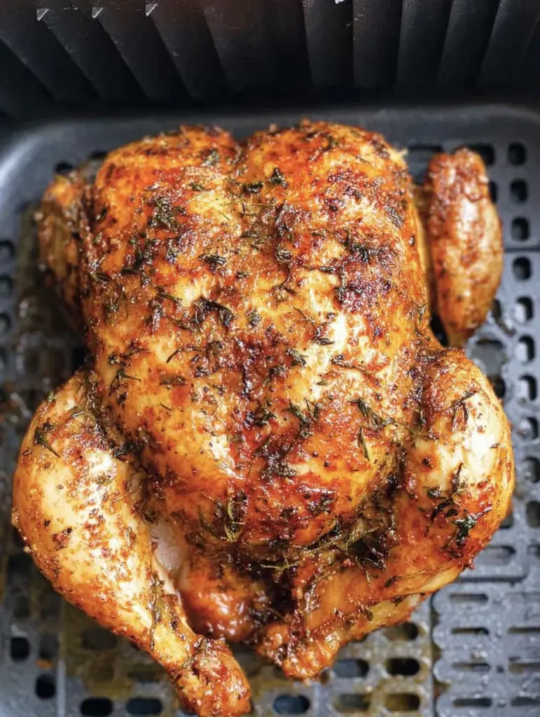 Air Fryer Whole Chicken