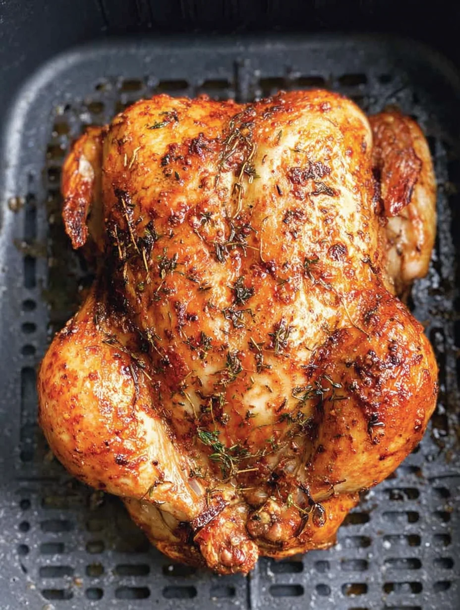 Air Fryer Whole Chicken