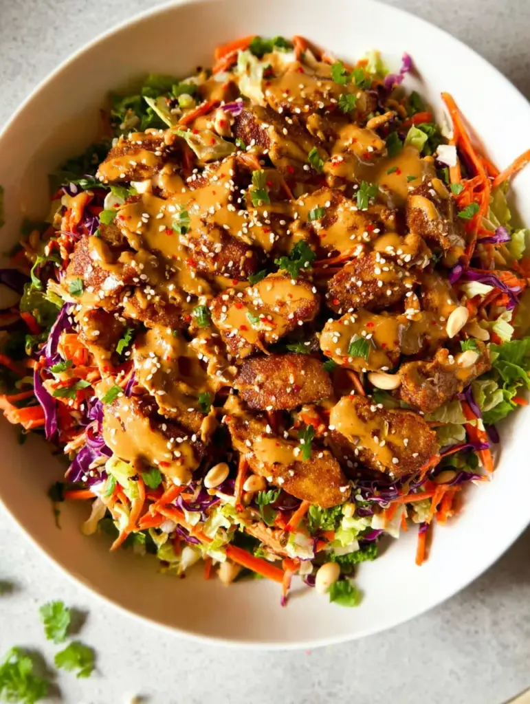 Asian Chicken Crunch Salad