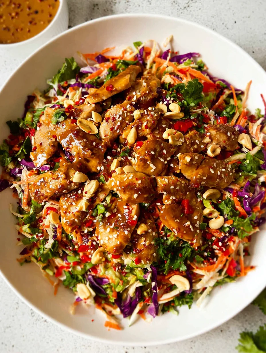 Asian Chicken Crunch Salad