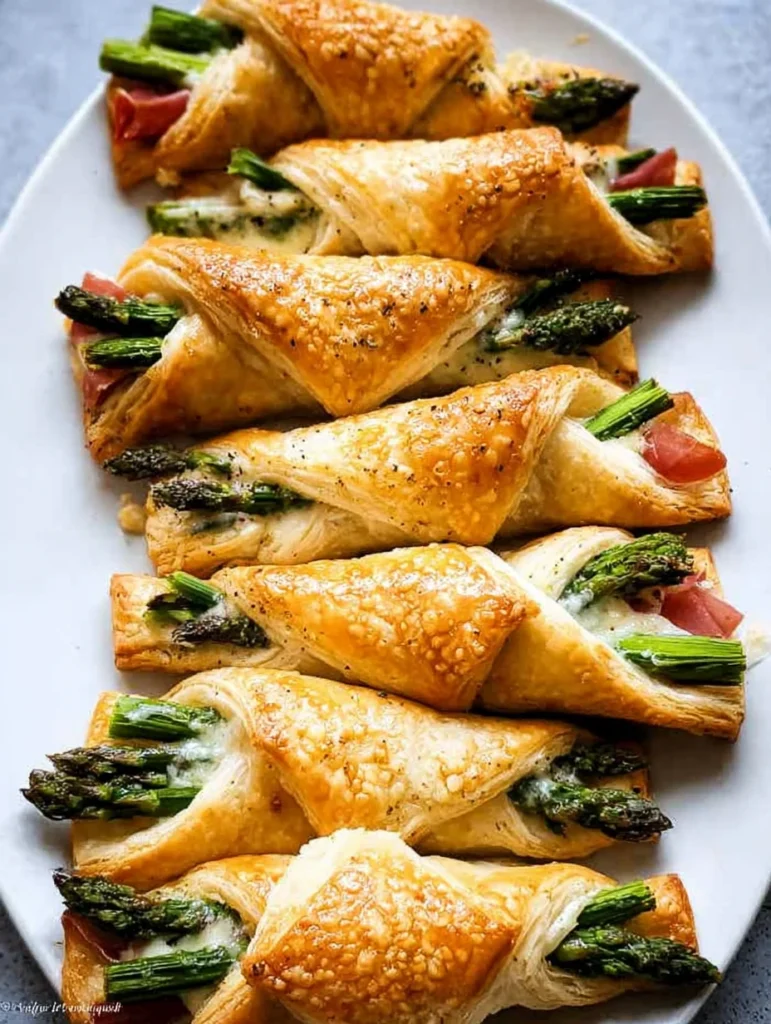 Asparagus Puff Pastry Bundles