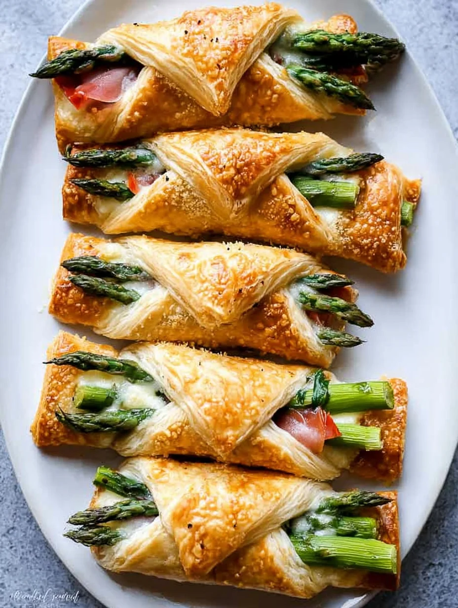 Asparagus Puff Pastry Bundles