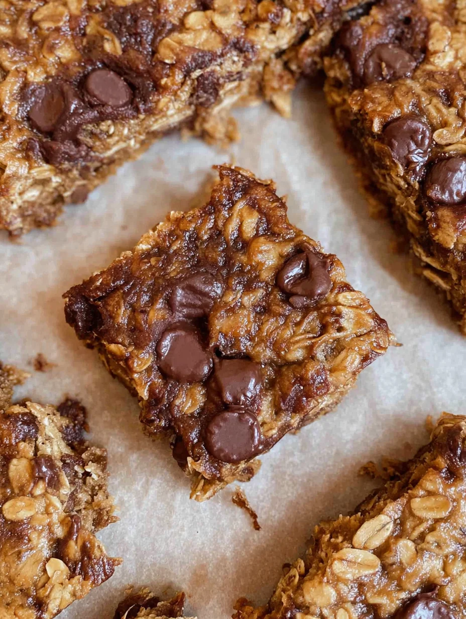 Banana Oatmeal Bars