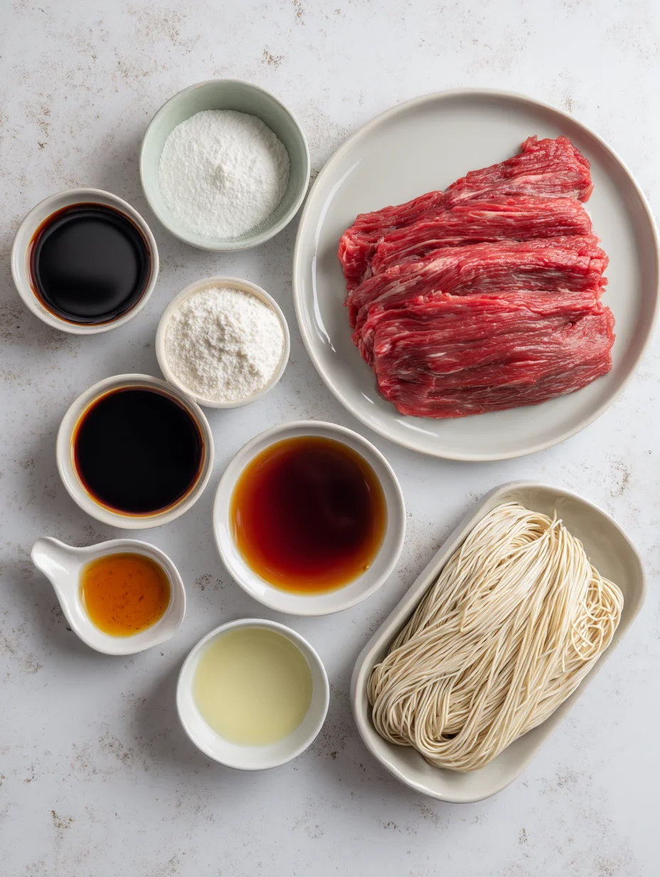 Beef Pan-Fried Noodles
