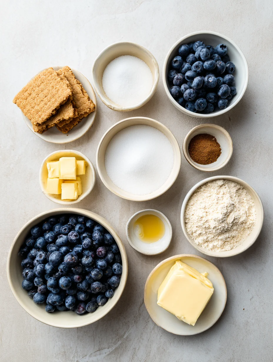 Blueberry Crumble Cheesecake