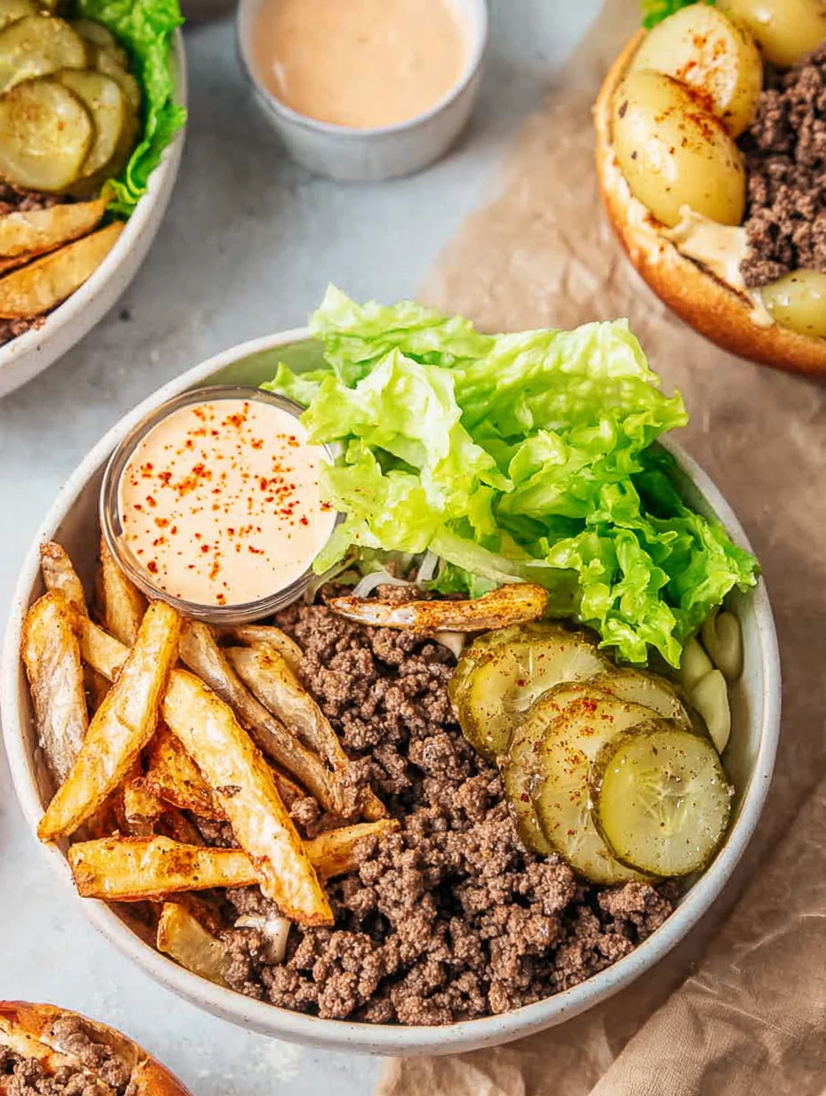 Burger Bowls