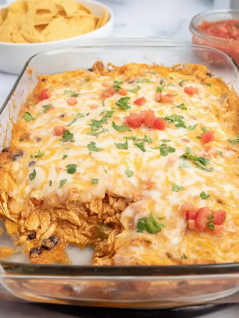 Chicken Taco Casserole