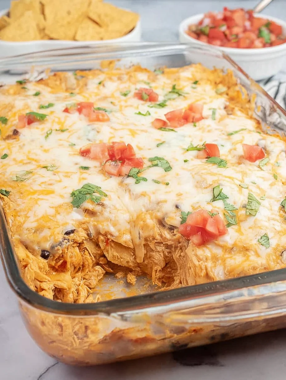 Chicken Taco Casserole