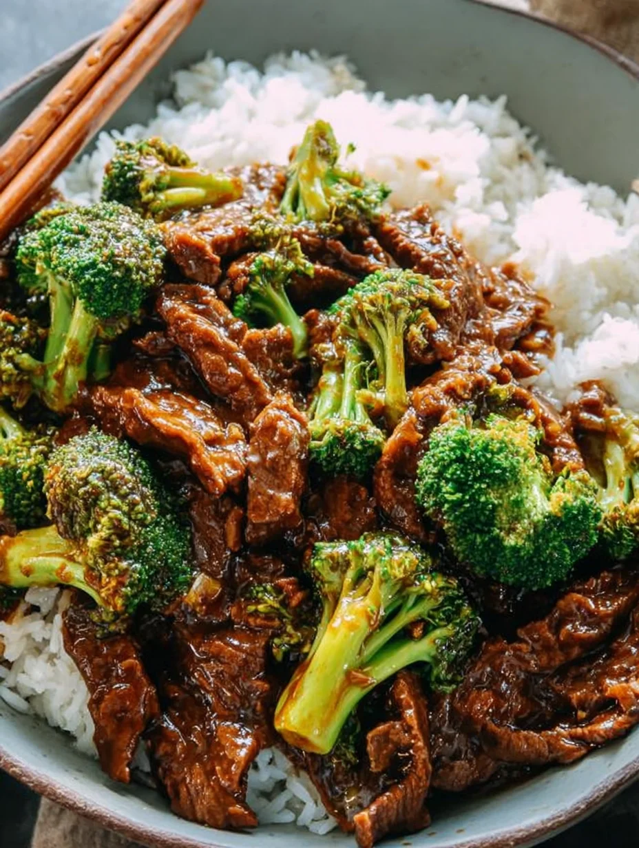 Chinese Beef and Broccoli