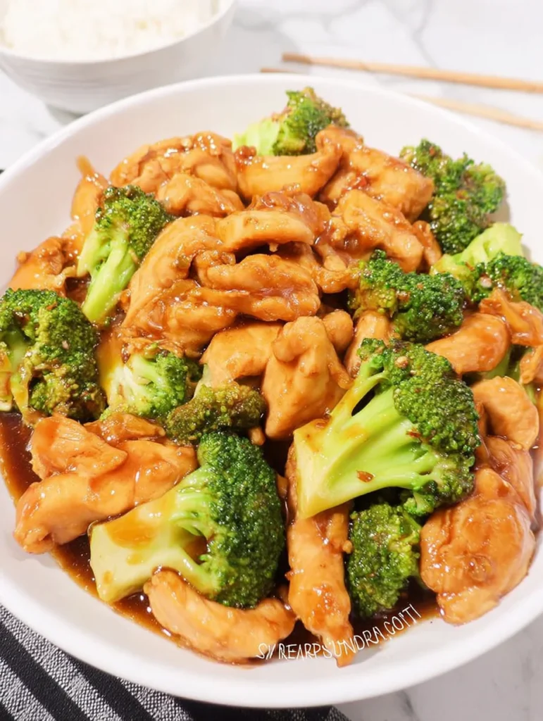 Chinese Chicken and Broccoli