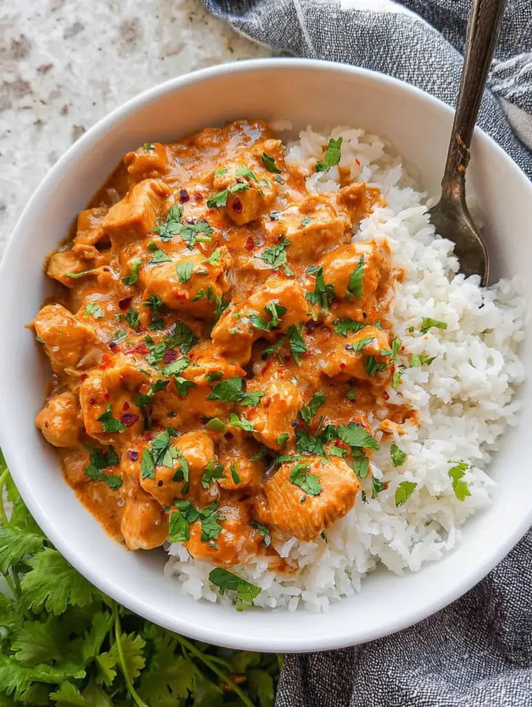 Coconut Chicken Rice Bowl