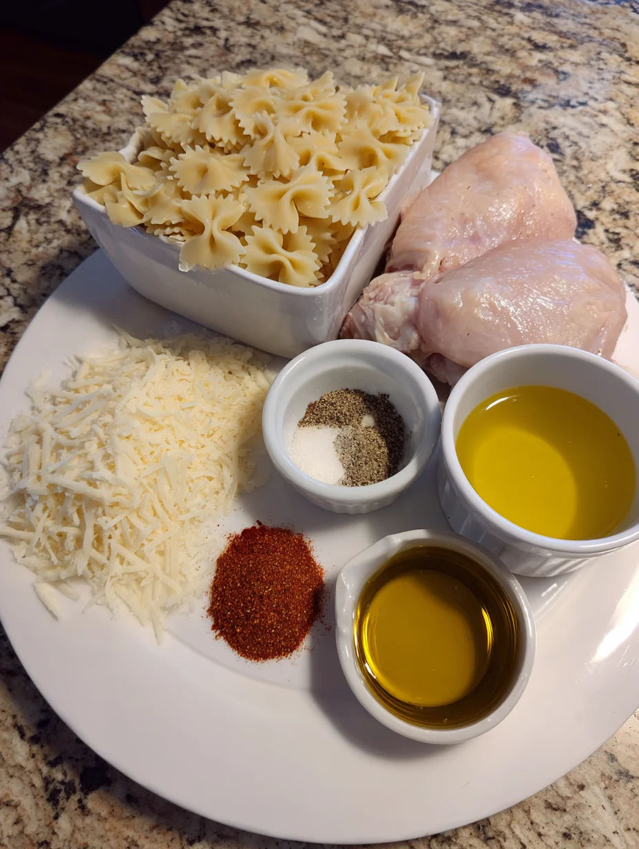 Creamy Chicken and Corn Pasta with Bacon