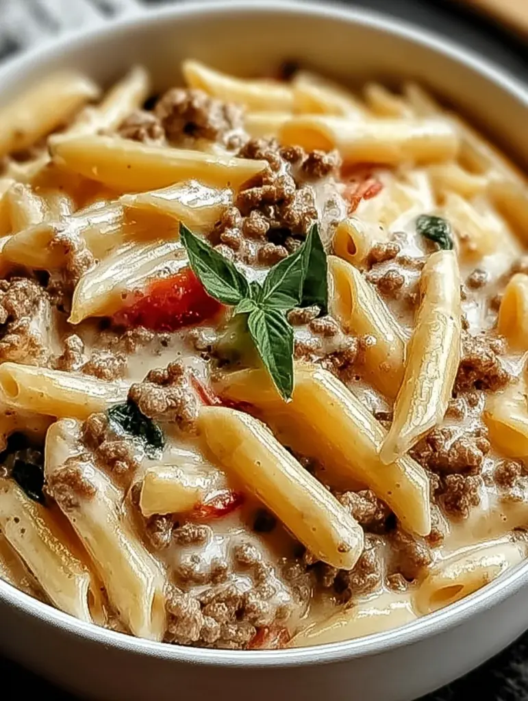 Creamy Rotel Pasta with Ground Beef for Cozy Weeknight Dinners