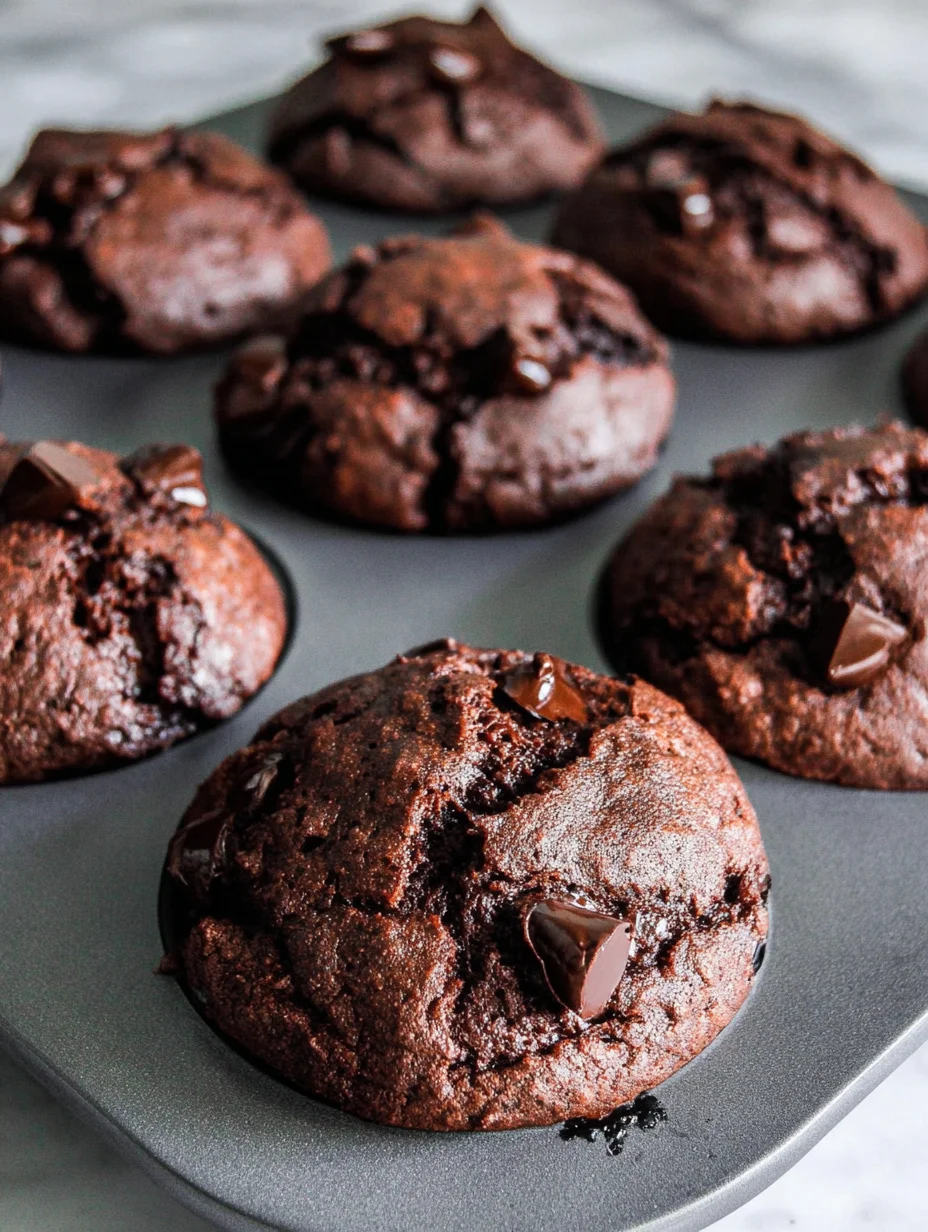 Double Chocolate Chip Muffins