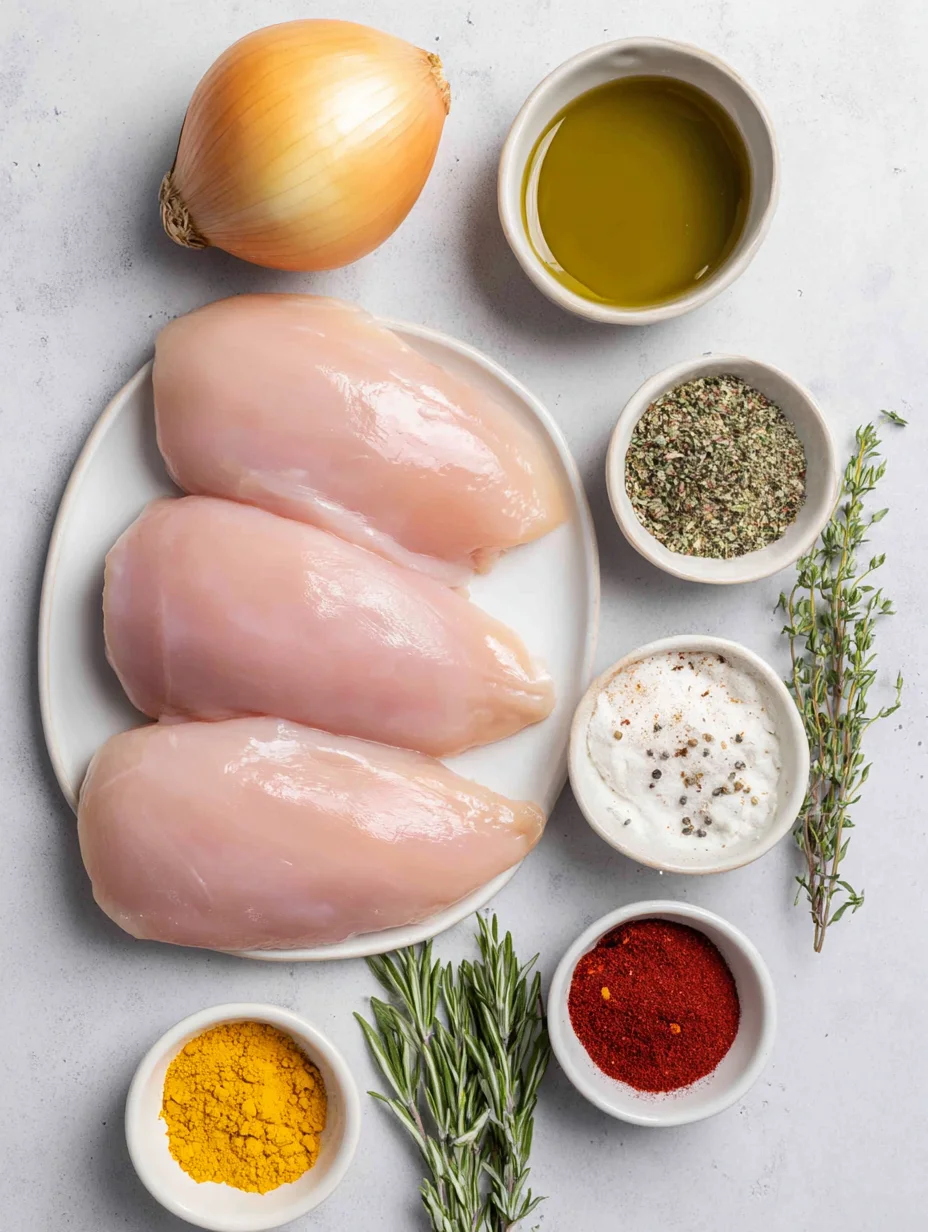 Healthy Chicken and Vegetables Skillet
