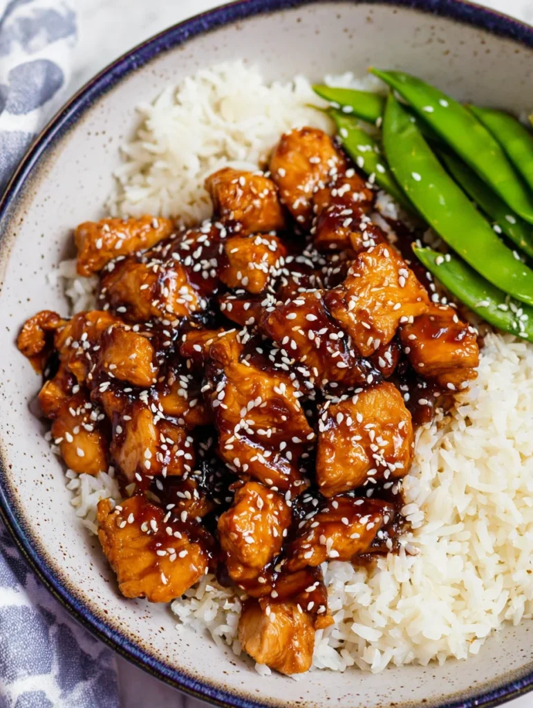 Healthy Sesame Chicken