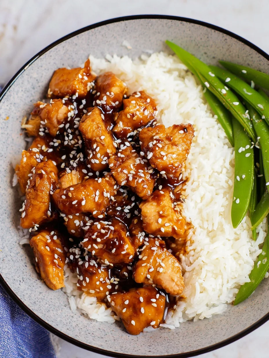 Healthy Sesame Chicken
