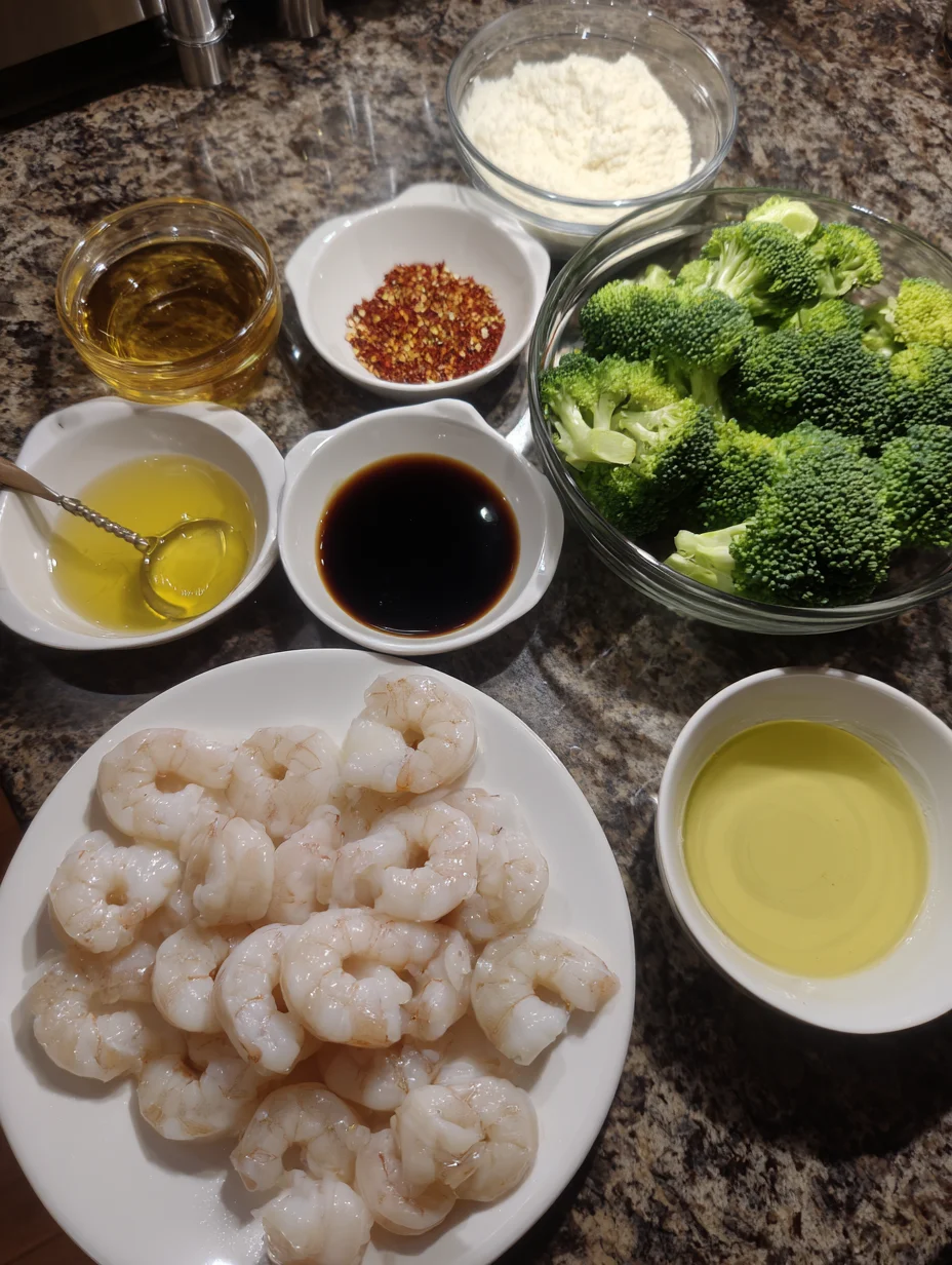 Honey Garlic Butter Shrimp and Broccoli