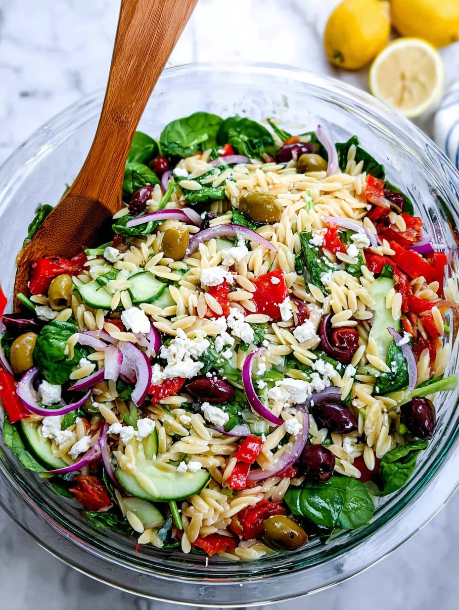 Mediterranean Orzo Salad