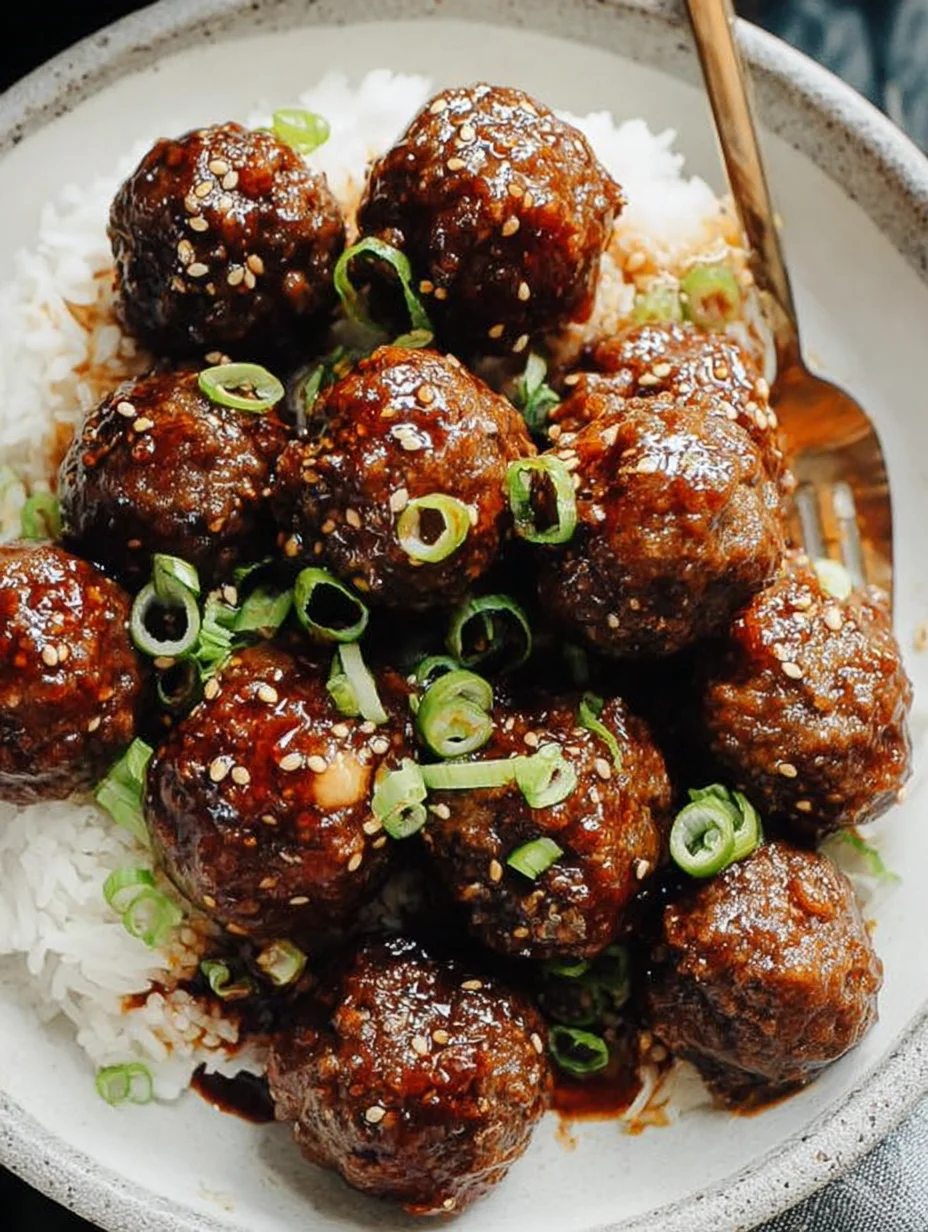 Mongolian Meatballs