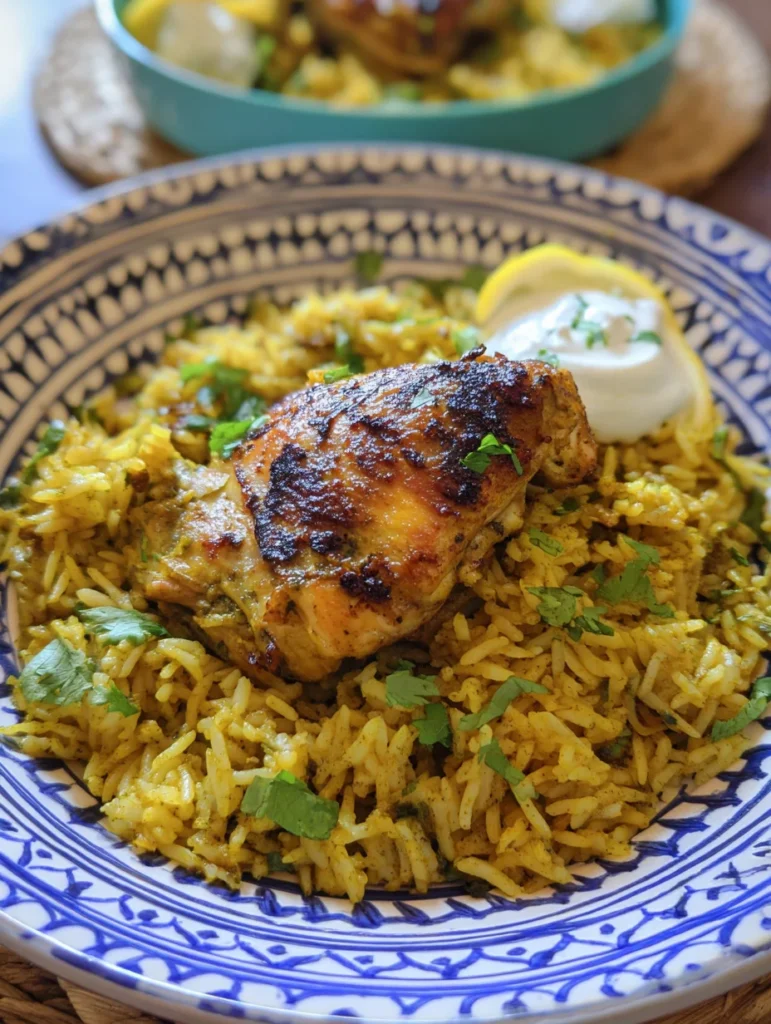 Moroccan Chicken & Rice
