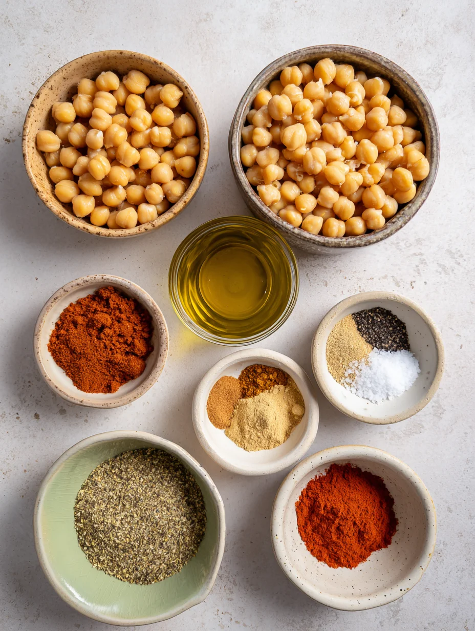 Oven Roasted Chickpeas