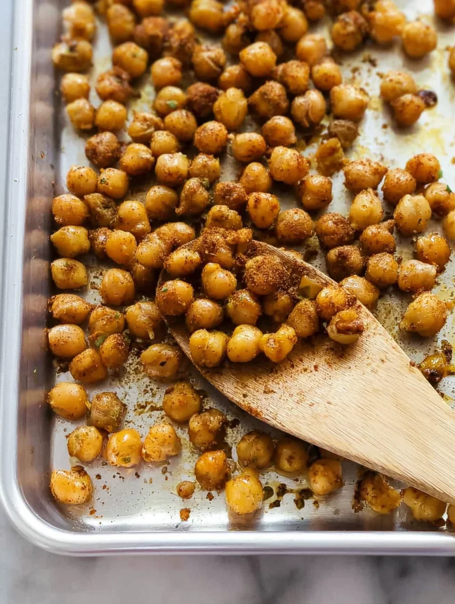 Oven Roasted Chickpeas