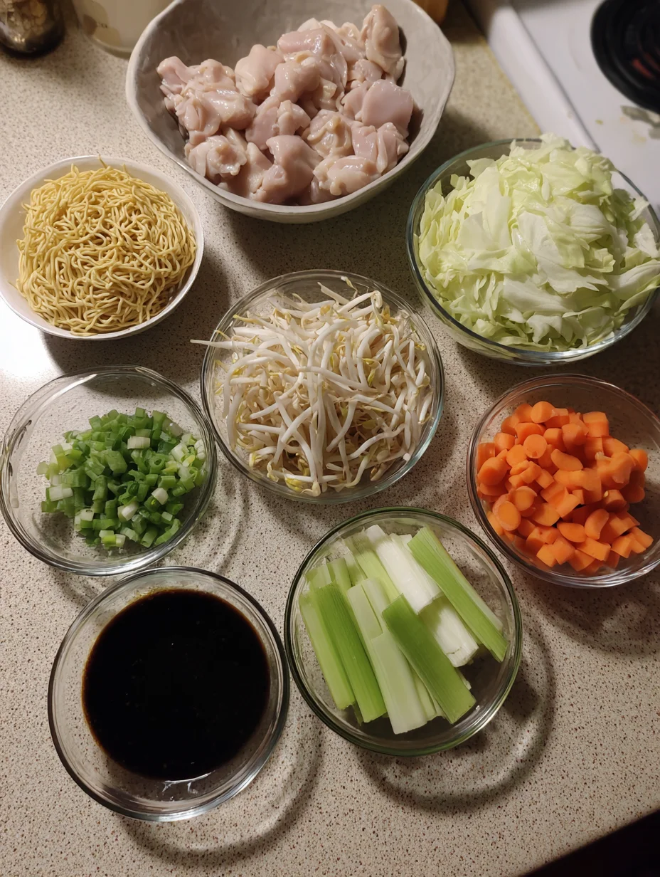 Quick & Easy Chicken Chow Mein