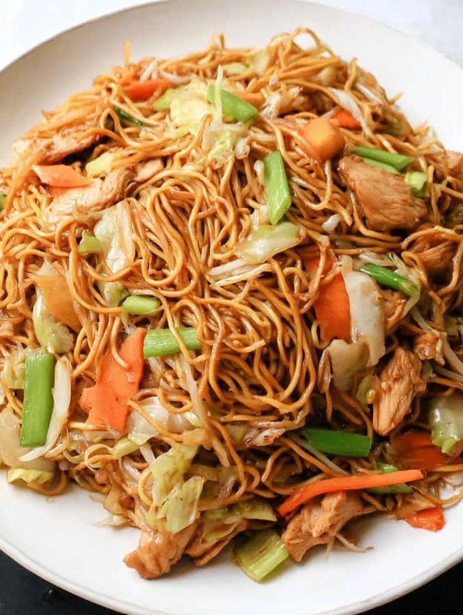 Quick & Easy Chicken Chow Mein