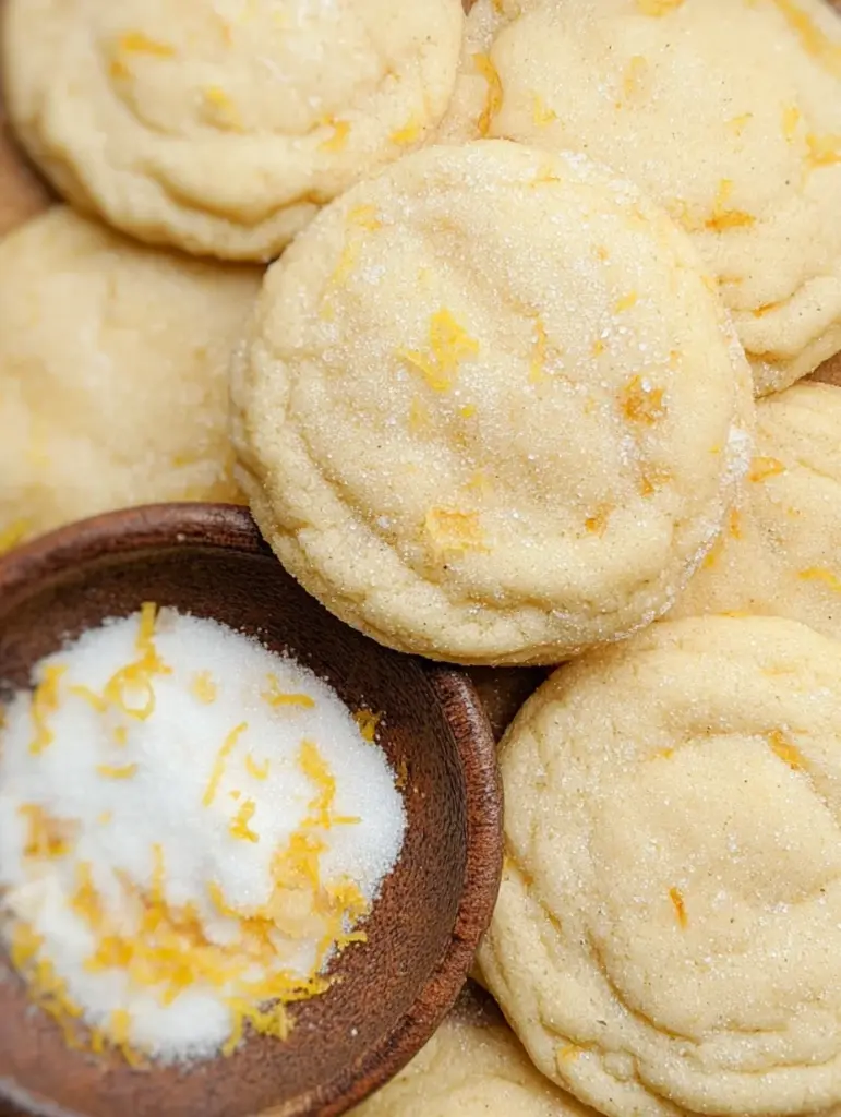 Soft & Chewy Lemon Cookies