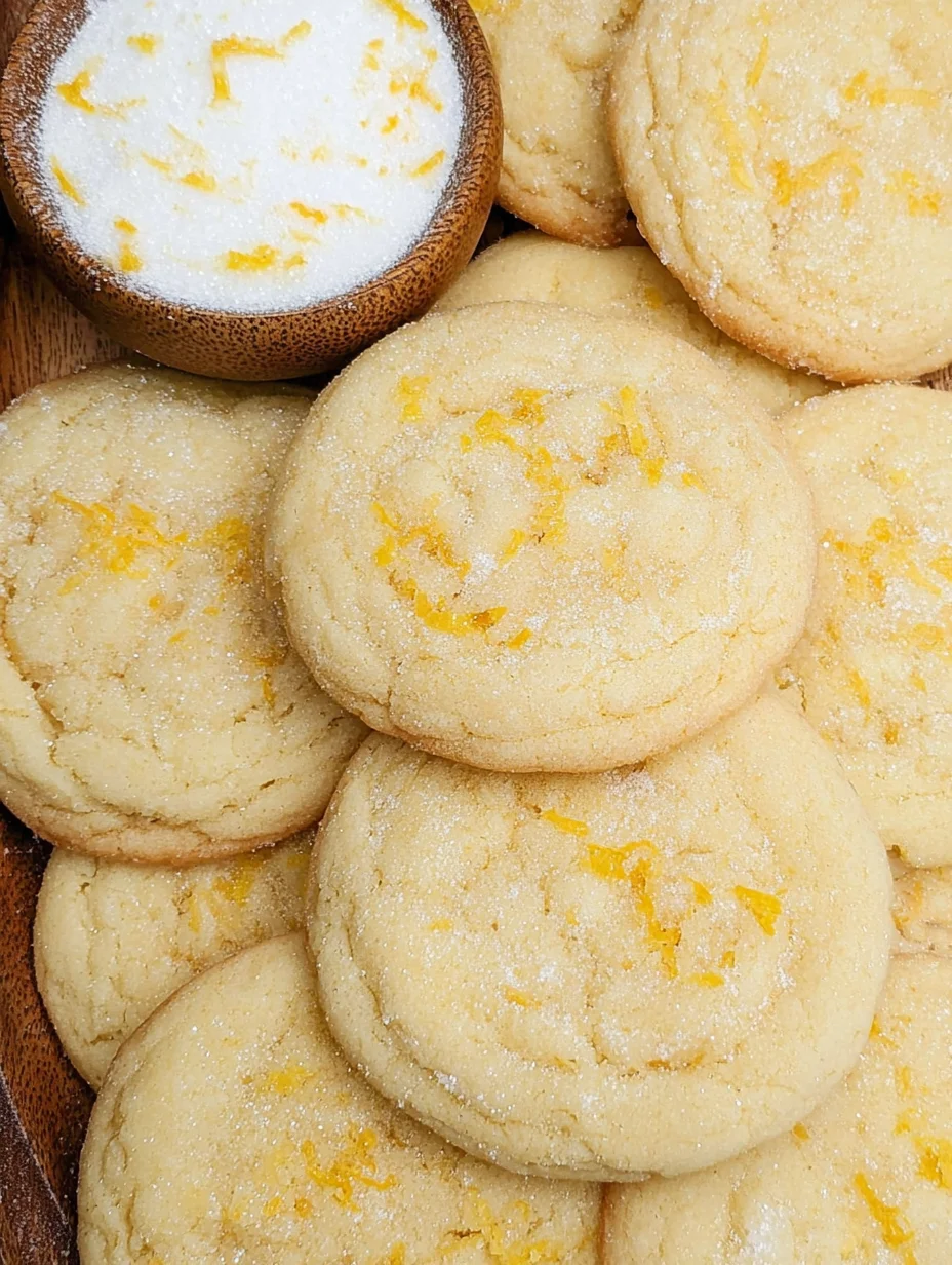 Soft & Chewy Lemon Cookies