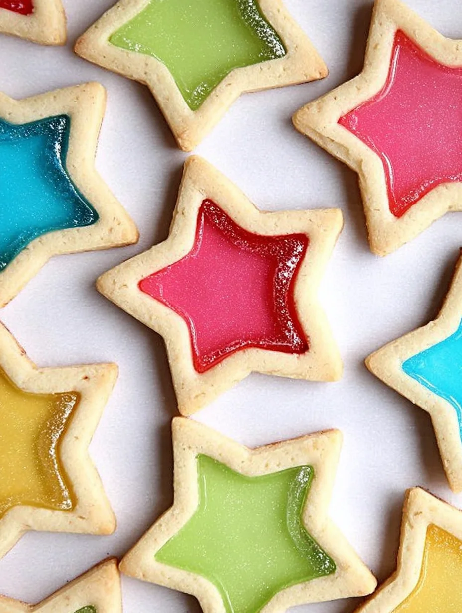 Stained Glass Cookies