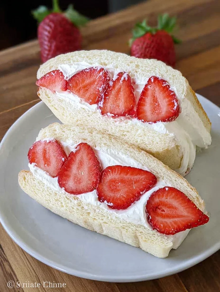 Strawberry Sando