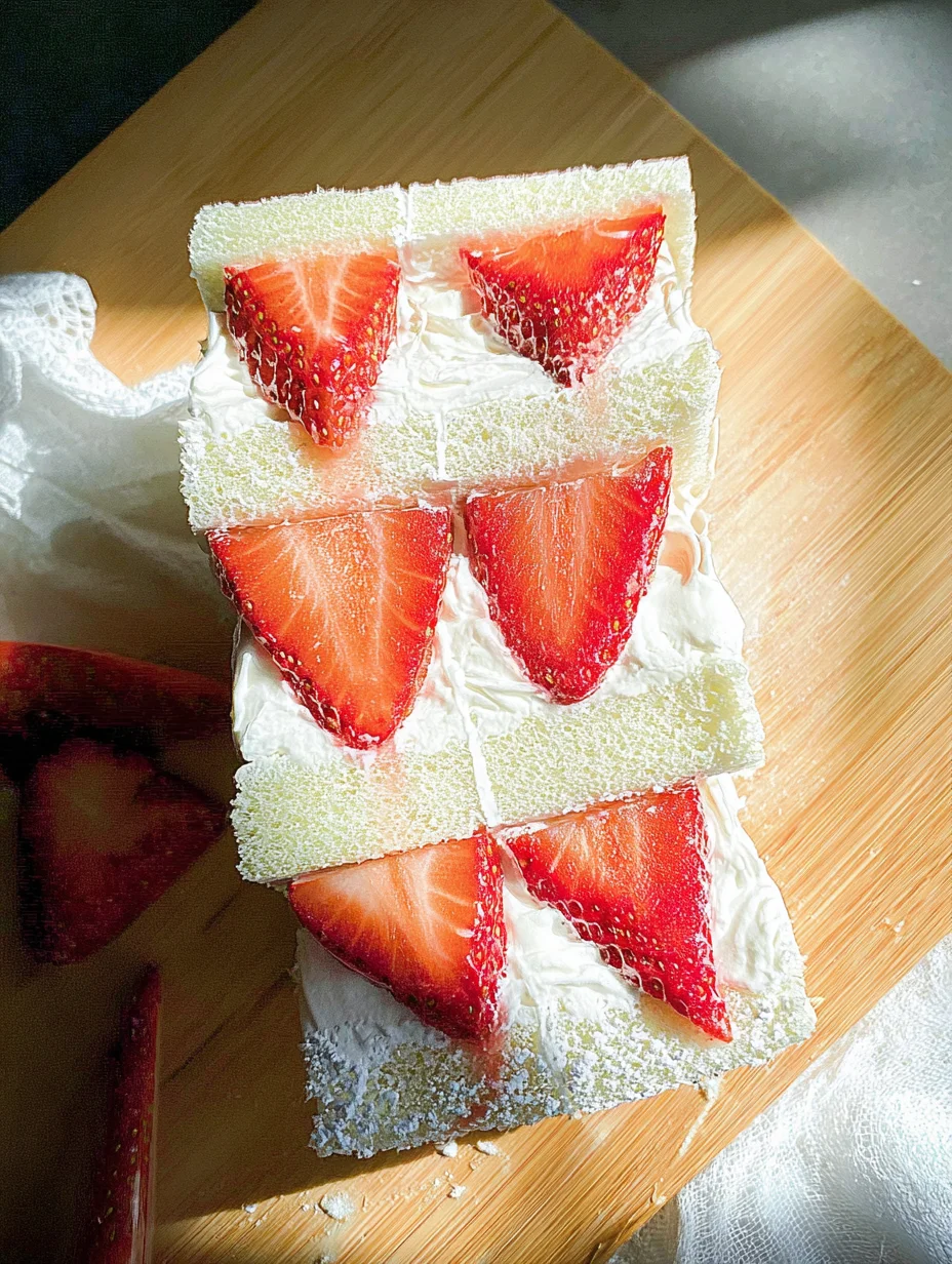 Strawberry Sando