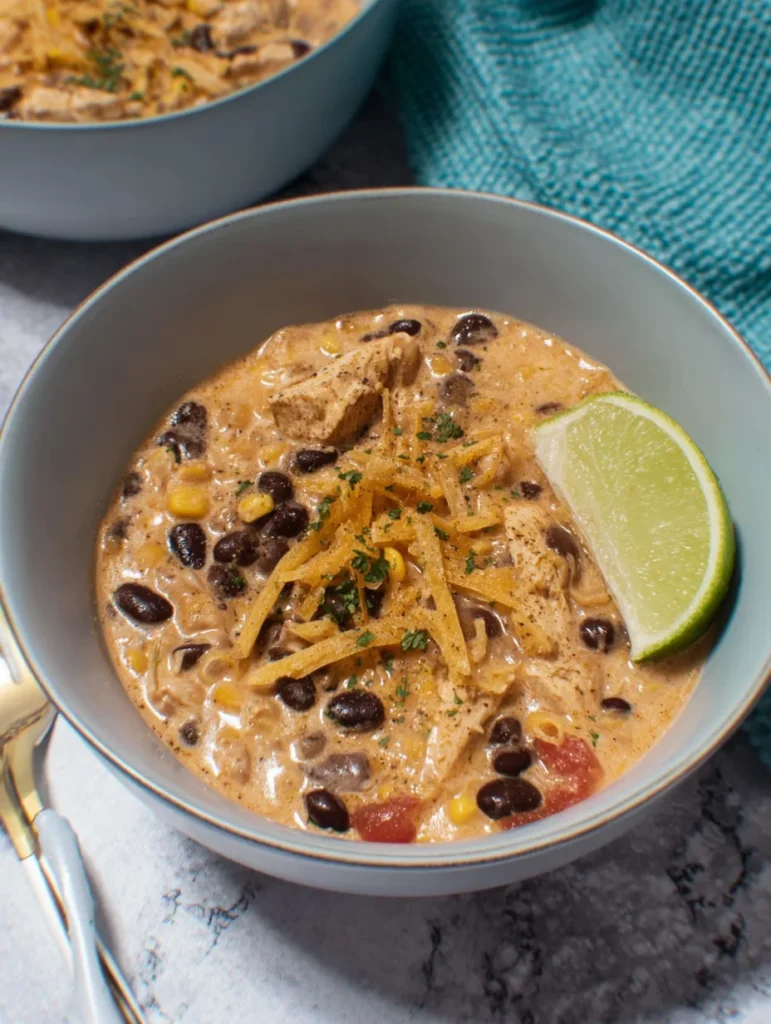 White Chicken Chili Recipe with Cream Cheese