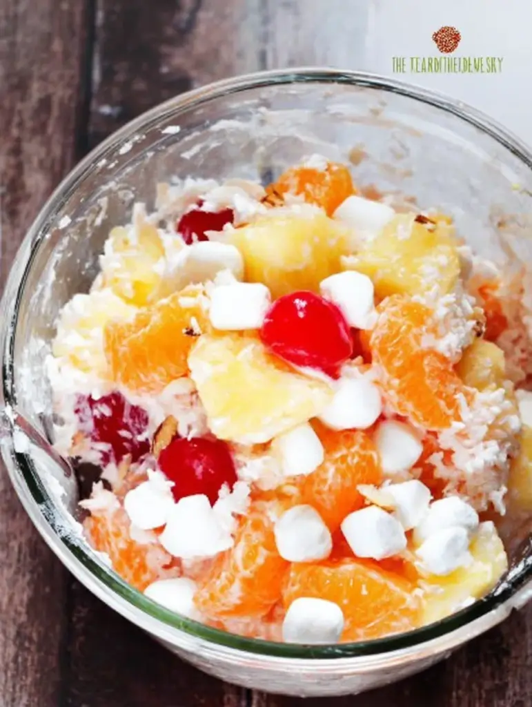 Ambrosia Salad Recipe with Cool Whip