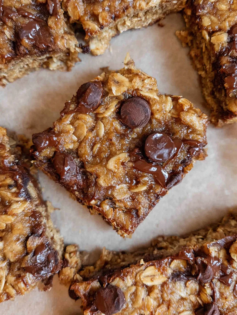 Banana Oatmeal Bars