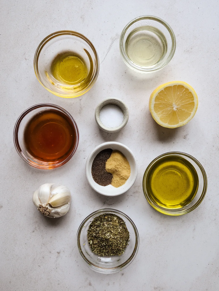 Basic Lemon Vinaigrette Dressing