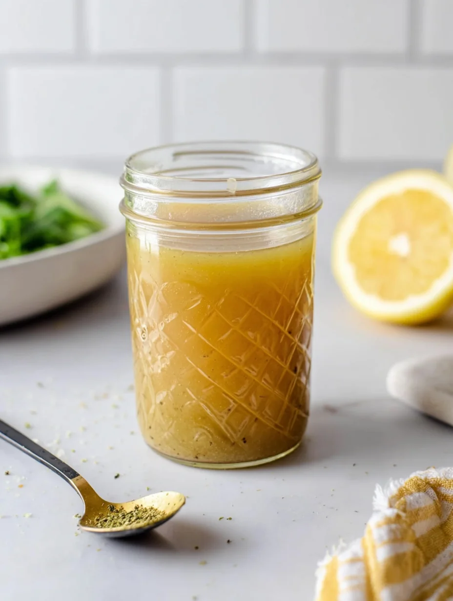 Basic Lemon Vinaigrette Dressing