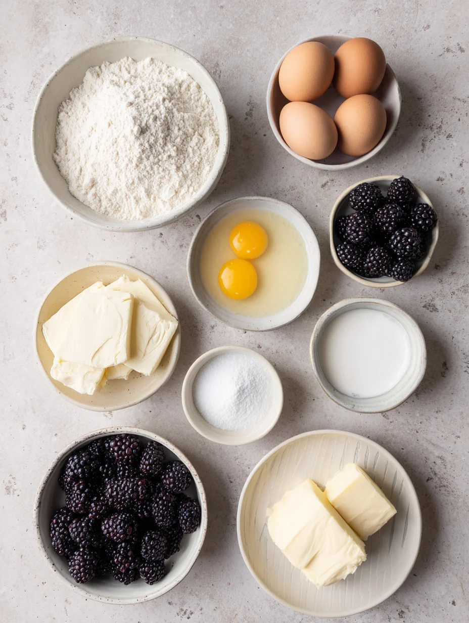 Blackberry Velvet Cake