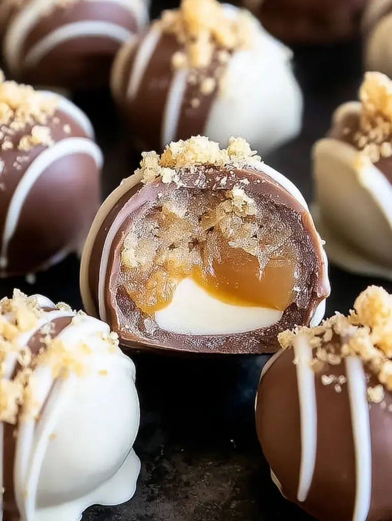 Caramel Apple Truffles