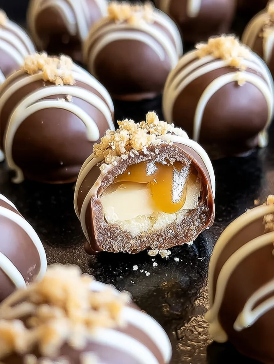 Caramel Apple Truffles