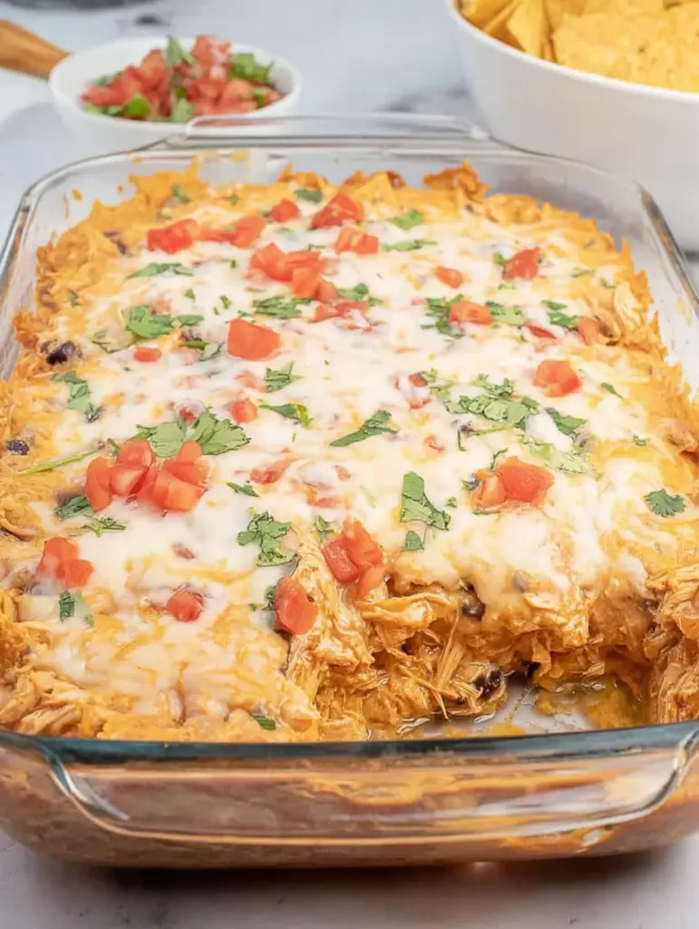 Chicken Taco Casserole