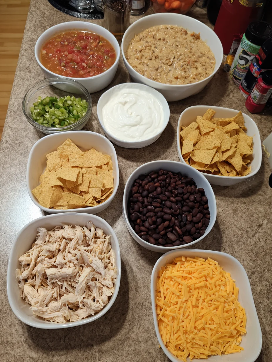 Chicken Taco Casserole
