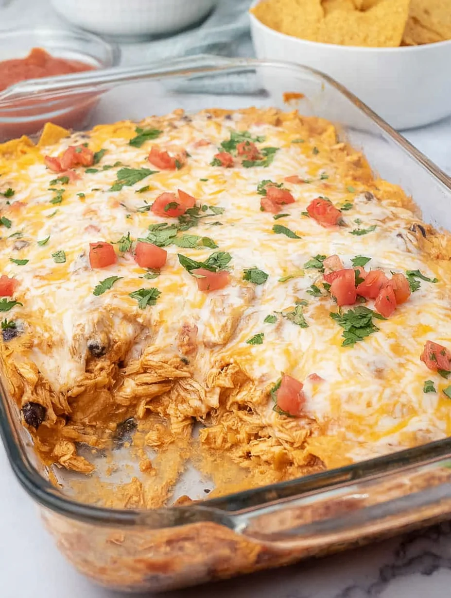 Chicken Taco Casserole