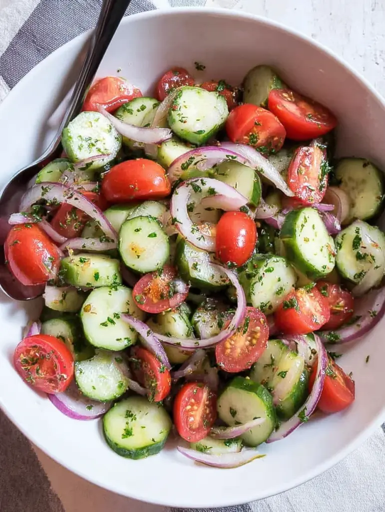 Cucumber Tomato Salad
